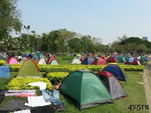 лагерь протестантов бангкок