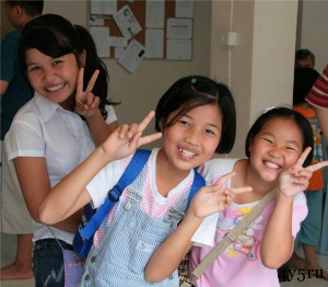 школьники таиланд