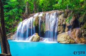 водопад эраван таиланд