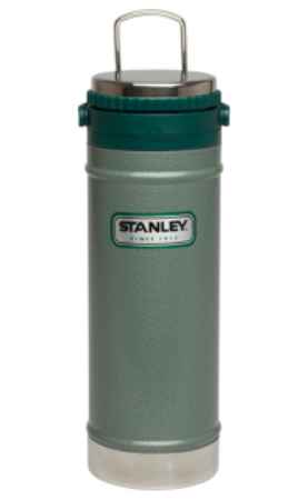 Купить Stanley Legendary Classic 0.47L Vacuum Travel Press Hammertone Green